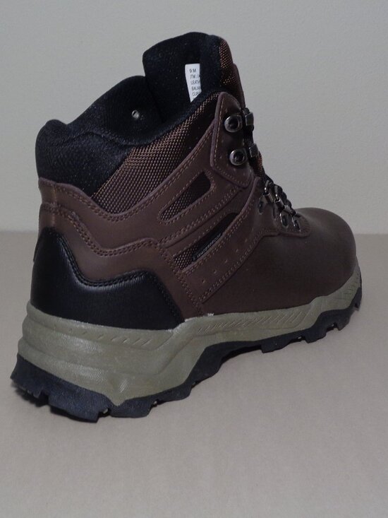 Khombu Size 9 M / KENNY / Brown / Leather / Hiking Boots New Men\'s Shoes main image 12